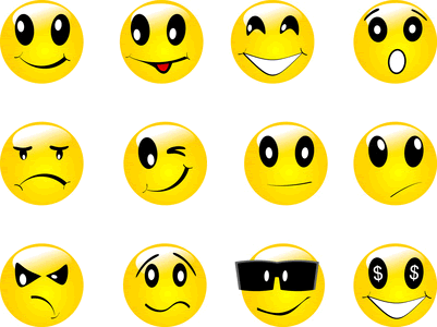 emoticons text symbols. Still, the text with the